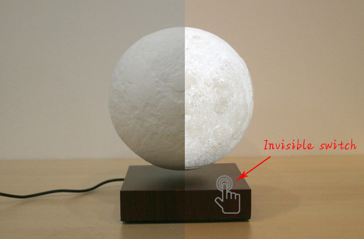 Magnetic Levitation LED Moon Lamp Night Light
