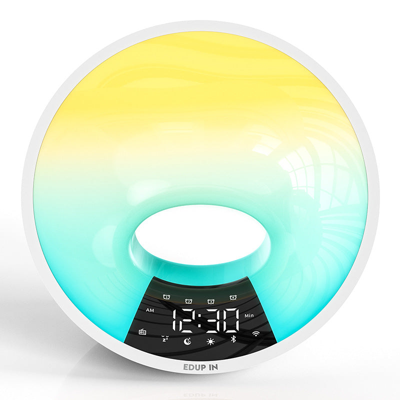 Smart App Alarm Clock with White Noise & Sunrise Lights