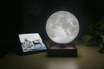 Magnetic Levitation LED Moon Lamp Night Light