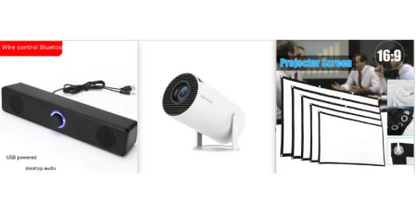 4K Portable Projector